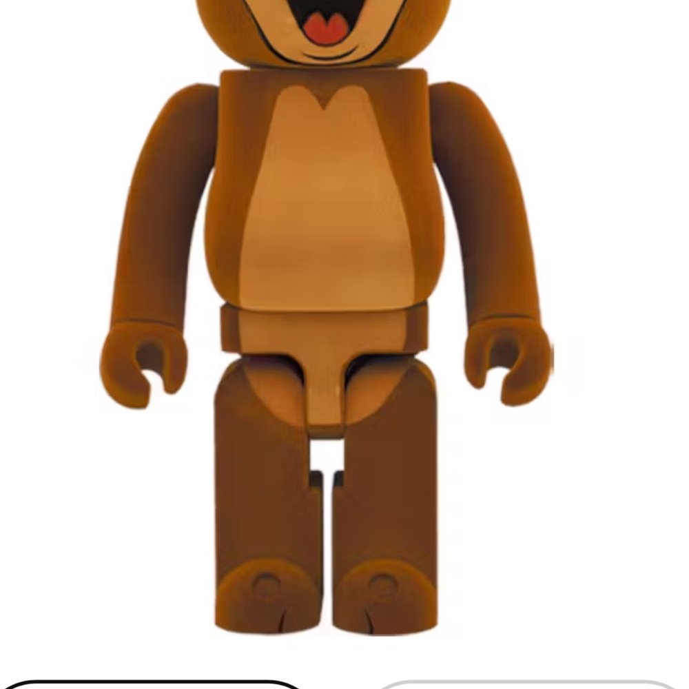 Charming Brown Bear Action Figure